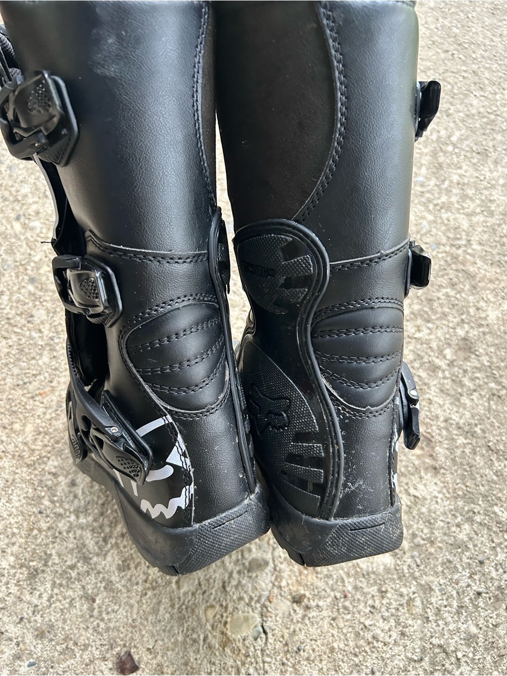 Fox Comp3 Black Motocross Boots y6.    39 - Picture 3 of 9